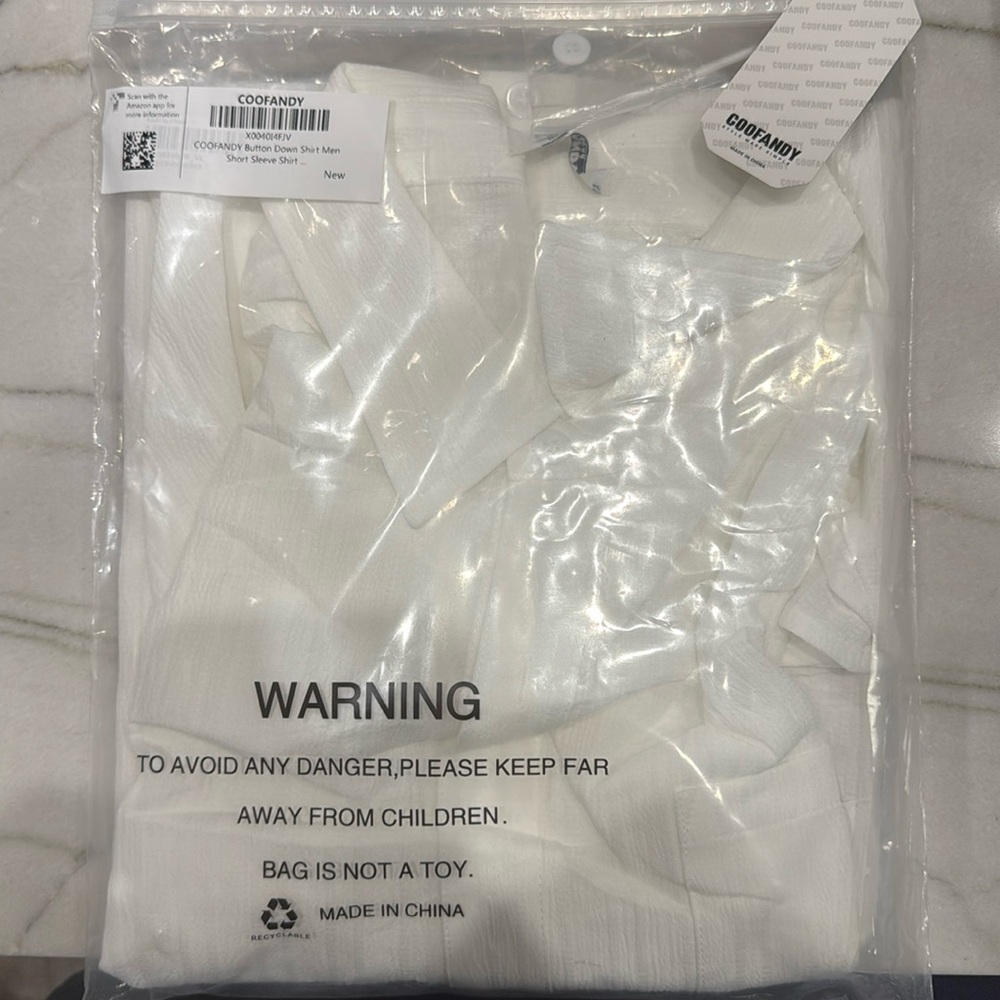 COOFANDY Men's Casual Button Down Shirts Short Sleeve